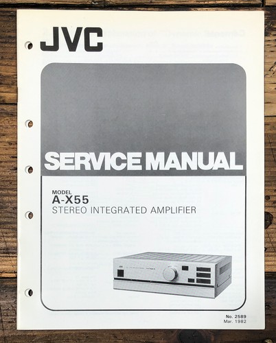 Jvc x55 amplificatore - a-x55,