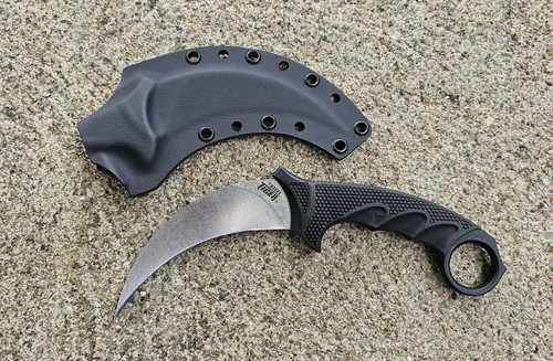 Guaina kydex karambit tiger - kydex,