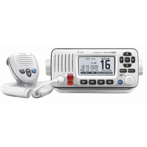 Radio vhf icom m424g con - con, gps