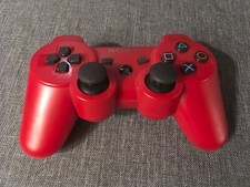 CONTROLLER JOYPAD DUALSHOCK PS3 PlayStation 3 ROSSO RED SONY.