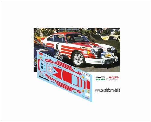 Decals porsche 911 - decals, 1:43
