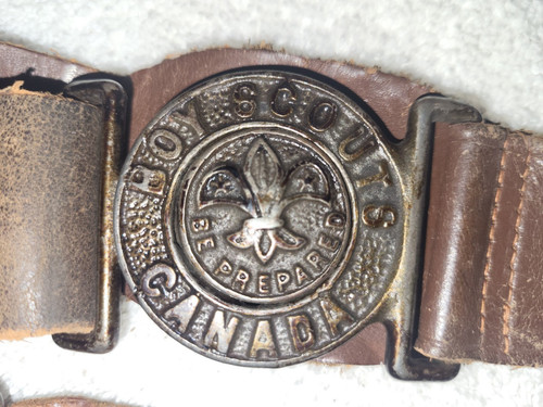 Cintura pelle vintage - cintura,