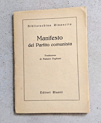 1843 manifesto del partito - del,