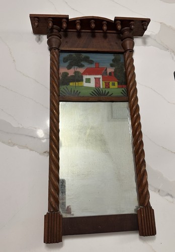 Antico quadro rovescio periodo