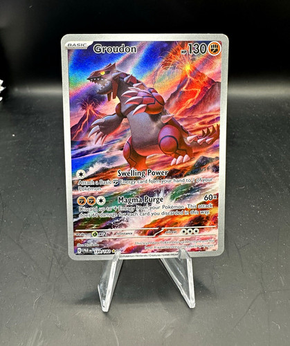 Pokémon groudon 199 182 sv04 - pokémon,