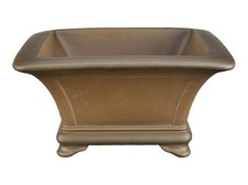 Vaso per bonsai quadrato in