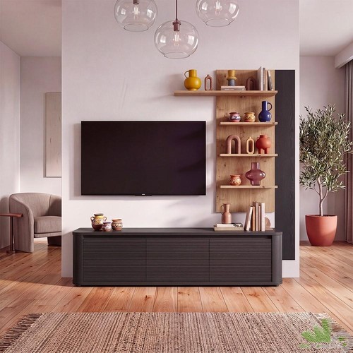 Parete attrezzata mobile - parete, tv