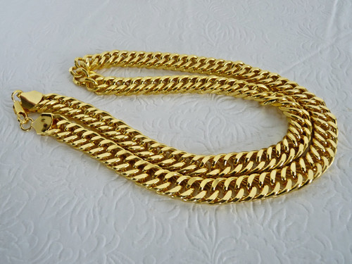 Collana catena maglia cubana