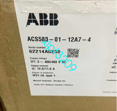 Inverter acs580 12a7 abb - acs580-01-12a7-4,
