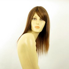 Parrucca donna castano chiaro mechato biondo dorato rame: raphaella 6bt27b