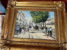 STUPENDO E ANTICO OLIO SU TELA NO SCOPPETTA BOCCHETTI DALBONO BRIANTE PALIZZI