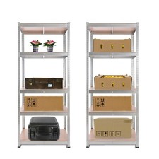 AREBOS 2x Scaffale Resistente