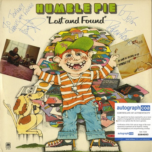 Disco vinile humble pie - in,