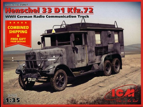 Icm 35467 camion - icm, 35467-1/35