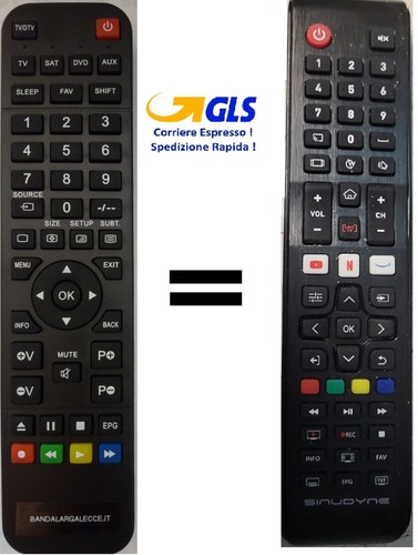 Telecomando già programmato