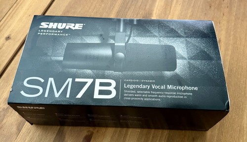 Shure sm7b microfono dinamico - shure,