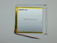 Batterie a litio ricaricabile 3,7 v 4000 mAh  digitale 3298103 i pod tablet pad