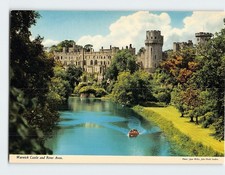 Cartolina castello warwick - castello,