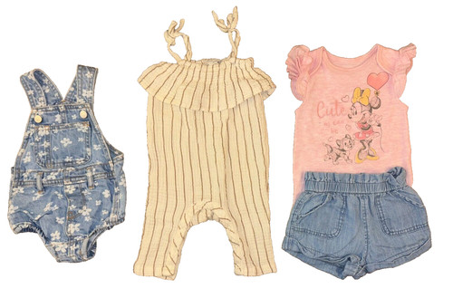 Lotto pacchetto estivo bambina - pacchetto,