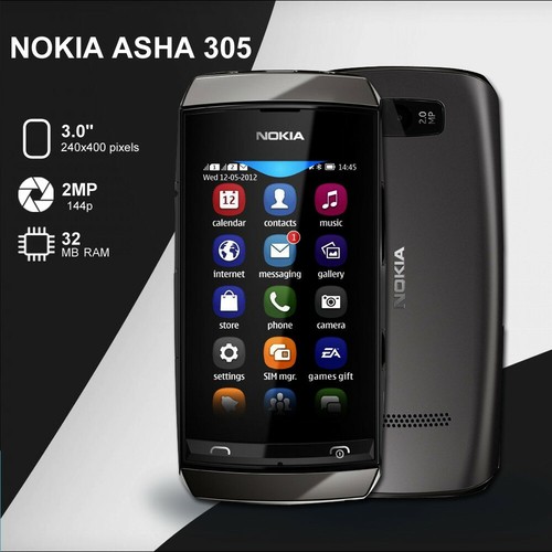 Nokia asha 305 - asha,