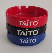 taito posacenere porta caramelle arcade originale x3 rosso blu nero