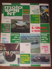 MOTOSPRINT 1980/11 HONDA XL 500 YAMAHA MOTOGP 250 350