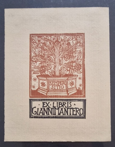 Bruno osimo ex libris - ex,