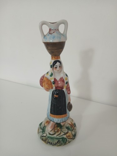 Statua calabresella ceramica - statua,