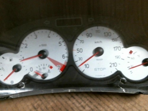Tachimetro peugeot 206 - peugeot,