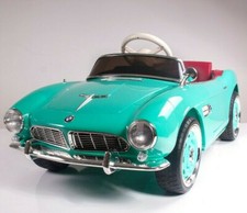 BMW 507: auto d'epoca per bambini / macchina elettrica bimbi telecomandata 12V