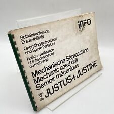 Info Agrar Meccanica Seminatrice Elenco Parti Manuale Operativo