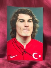 Autografo CAGLAR SÖYÜNCÜ-28 cappellini TURCHIA-firmato a mano DI PERSONA-Leicester City FC