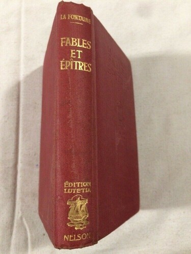 Libro fables epitres la - libro, et