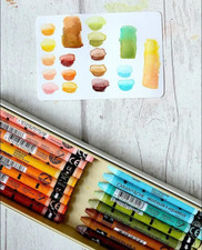 Pastel aquarellables Caran