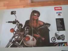advertising Pubblicità 1988 MOTO APRILIA RED ROSE 125