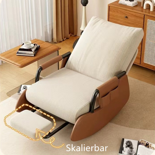 Sedia dondolo imbottita - sedia,