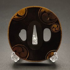 Nihonto Tsuba Mitsudomoe