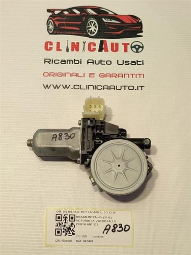Motorino alzavetro anteriore - motorino,