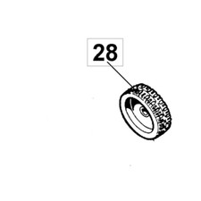 EFCO RUOTA ANTERIORE PER