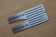 per RANGE ROVER EVOQUE 2011-2019 - Set di 2 piastre antigraffio battitacco battitacco porta cromate