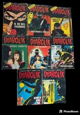 DIABOLIK tutti i primi numeri INGOGLIA 1 2 3 4 5 6 ristampe della serie regolare
