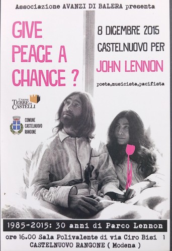Cartolina cantanti john lennon - cartolina,