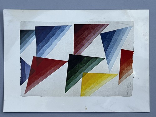 Piero dorazio cartolina - piero, dorazio,