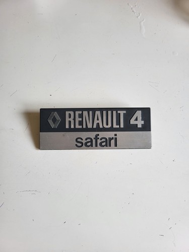 Monogramme renault safari - renault, 4