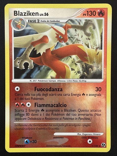 Blaziken 106 liv rara - liv.56,