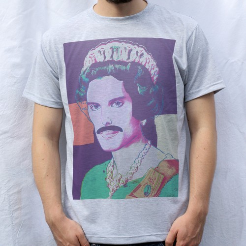 Shirt disegno queen freddie - queen,