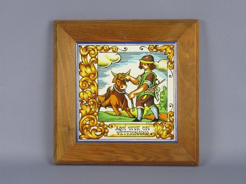 Quadro mattonella ceramica