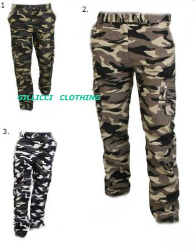 Pantaloni cargo mimetici - pantaloni,