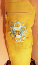 Bolso de Hombro para Yoga per tapete de Chakra Amarillo Bordado gimnasia Nuevo