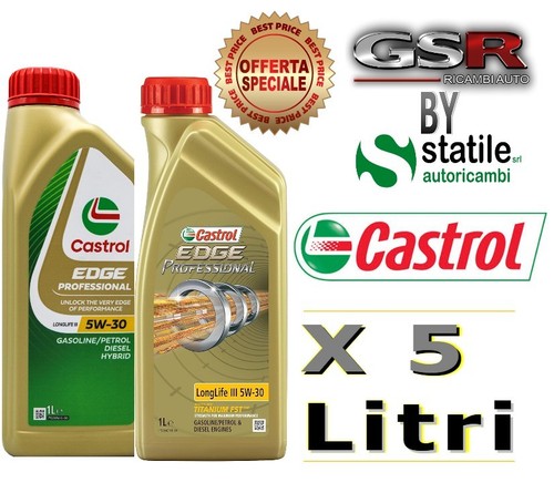Litri olio motore castrol - olio,